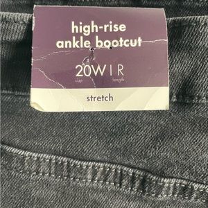 Ava & Viv Denim Size 20R charcoal color jeans